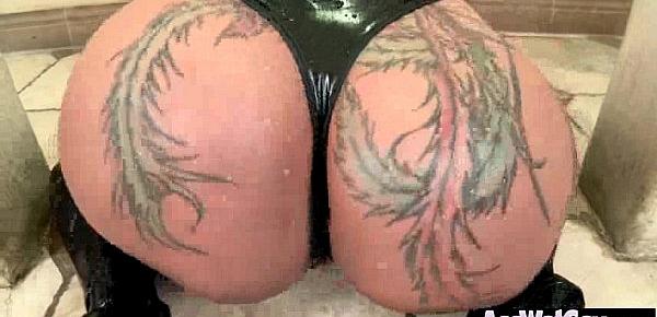  (bella bellz) Big Oiled Wet Butt Girl Nailed Deep In Her Ass mov-07